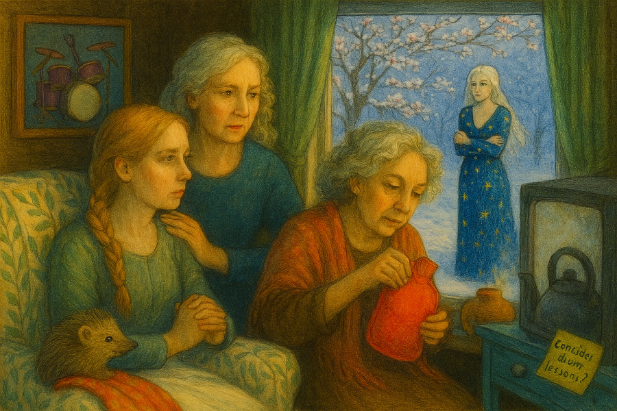 The Bluestocking, where the short days shorten and the oaks are brown