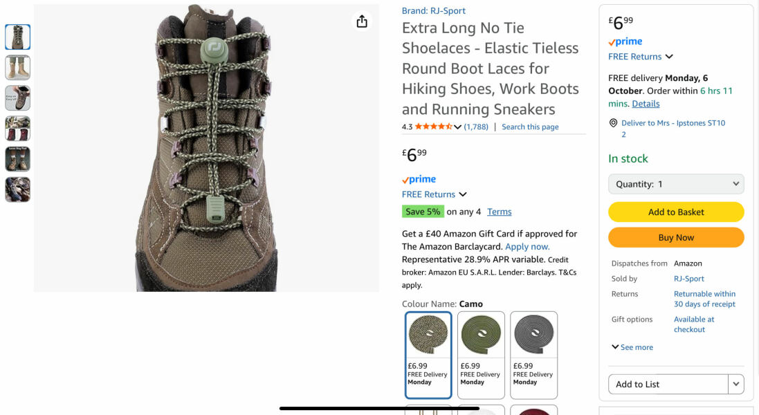 Where can I get some slip on walking shoes for my husband (who has arthritis)?
