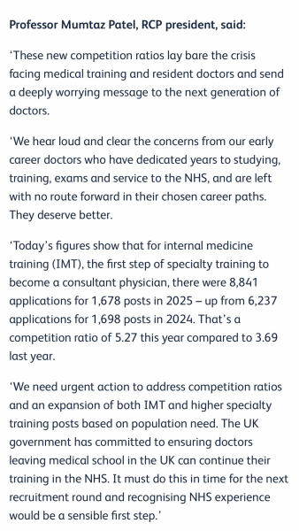 To finally agree with a junior doctors strike