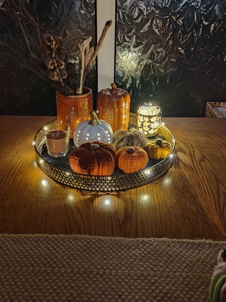 What do you put in the middle of your tables