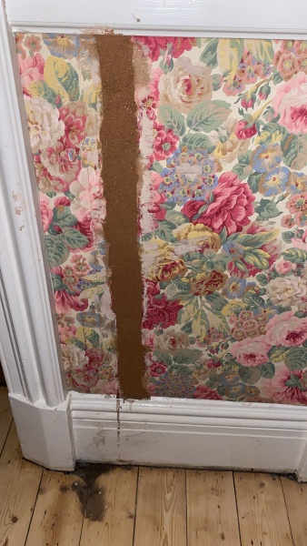 Repairing wallpaper after a rewire - am I asking the impossible?