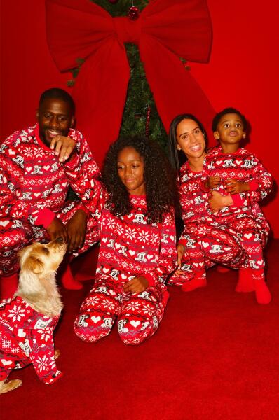 To find family matching Xmas PJs extremely chavvy