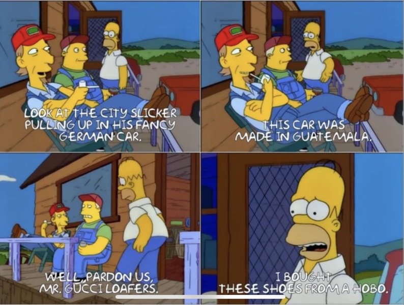 Do you notice people staring at you when visiting a provincial town?