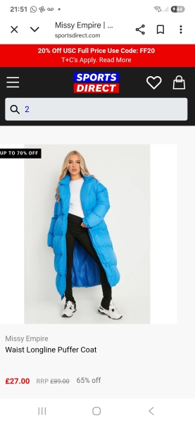 To Think My Puffer Coat Is Making Me Depressed