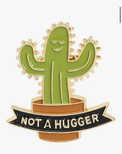 To resist hugging people at work??