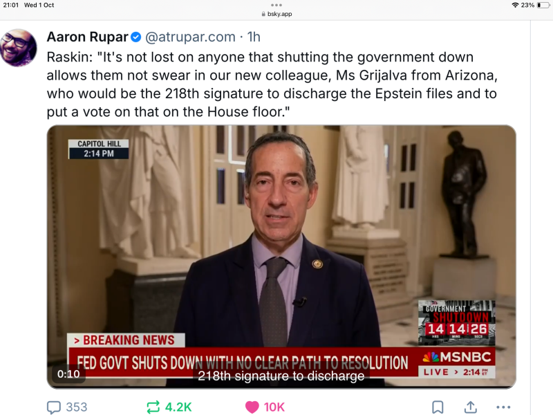 He's a (Very Good) Friend Of Epstein (Oh, Yes He Is) - Trump Thread #149