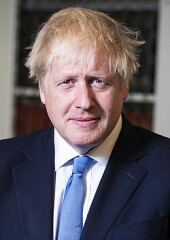 Has Boris Johnson lost an ear (or part of an ear)?