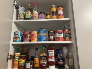 To have a whole fridge shelf for condiments/jars?