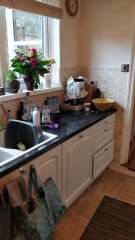 Painting laminate kitchen countertops