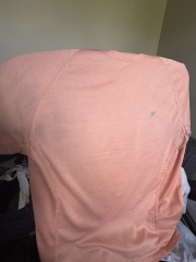 What are these dark streaks on sports clothing?