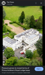 Andrew, Sarah & a Royal Lodge question