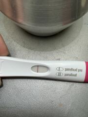 Very faint positive pregnancy test