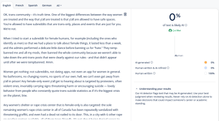 Very mvoing tweet about how women have been colonised by men