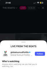 Global Sumud Flotilla heading for Gaza