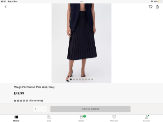 This skirt in a different colour?