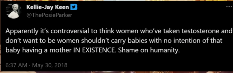 Is this X screenshot advocating FTM sterilisation fake?