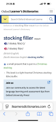 It’s not a fucking stocking filler!