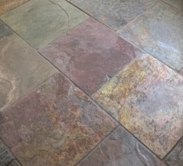 Mop for rough slate floor