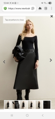 Fake leather skirts?