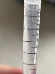 Help quickly pls about air bubbles