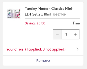Dunelm gift