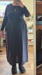 Skirt/ jumper look. Am I too big for it? Or doing it wrong