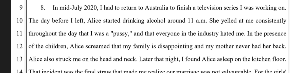 Alice Evans is losing the plot again
