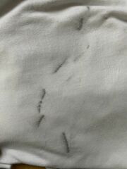 Pen marks on clothes