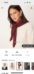 Triangle scarf recs