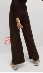 Wide leg trousers lengths and shoes