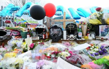 That ribbons & balloons along public streets for a funeral is litter rather than a tribute?