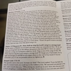 Sharing Sunday services