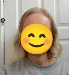 Does my hair look fake?