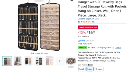 Storage ideas for loads of earrings (and necklaces)