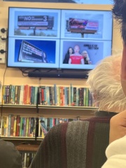 Library talk equates single sex spaces with racism