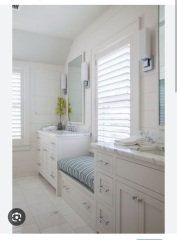 Window seat in a bathroom?
