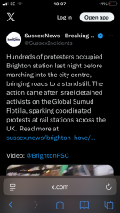 Please no pro Palestine marches tomorrow