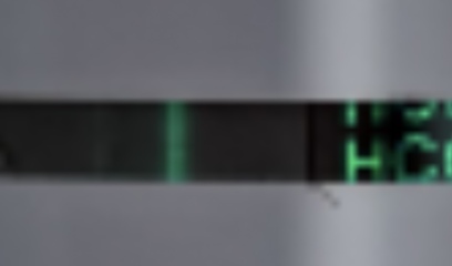 Negative or faint positive?