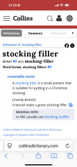 It’s not a fucking stocking filler!