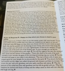 Sharing Sunday services