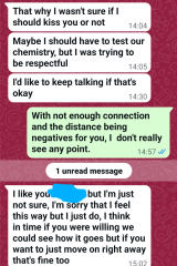 He wants to speak before we meet