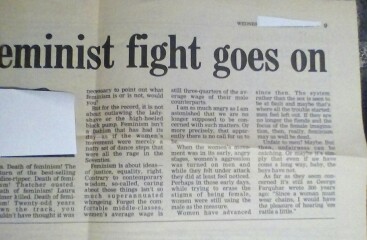 The Bluestocking, where the short days shorten and the oaks are brown