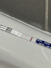 IVF 6dp5dt - possibly positive (or trigger?)