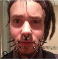 How many facial piercings is too many?