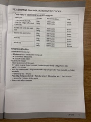 Lidl Silvercrest microwave rice / pasta cooker £4.99