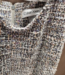 This Calvin Klein dress must be a knock-off?