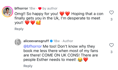 Alice Evans is losing the plot again