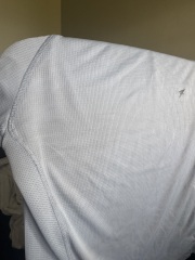 What are these dark streaks on sports clothing?
