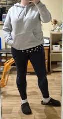Skirt/ jumper look. Am I too big for it? Or doing it wrong