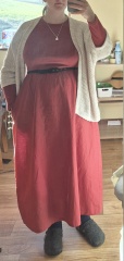 Skirt/ jumper look. Am I too big for it? Or doing it wrong